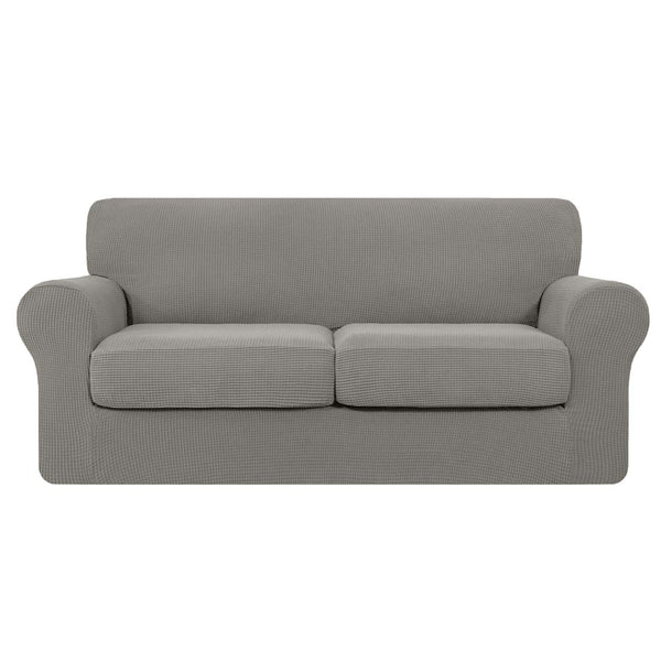 Soft Jacquard Sofa Slipcover (Two Seat Cushions)